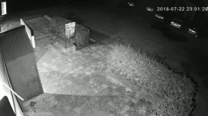 Камера уличная на магазине FullHD ночная съемка