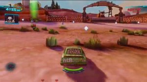 Cars 2 The Video Game | Chick Hicks Radiator Springs Hunter mode on Hard mode |