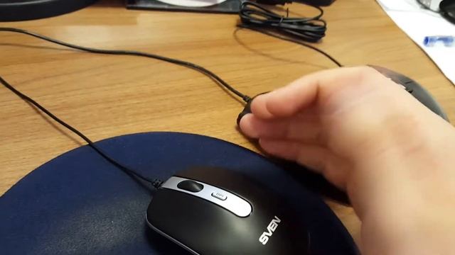 тест "безшумной" мышки Sven RX-500 Silent смотреть онлайн