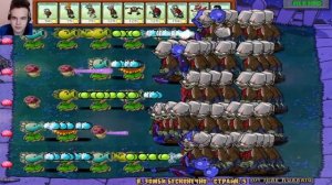 250 Зомби с ведром Против Растения _ Растения против Зомби