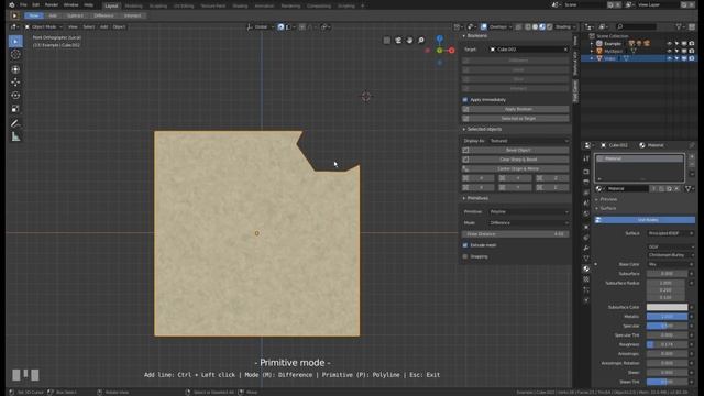 Fast Carve для Blender 2.8 (03.01.19) - обзор аддона смотреть онлайн