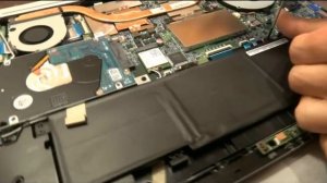 Ноутбук ASUS K501UX разборка. Часть 2. Установка SSD Plextor PX-256M7VG
