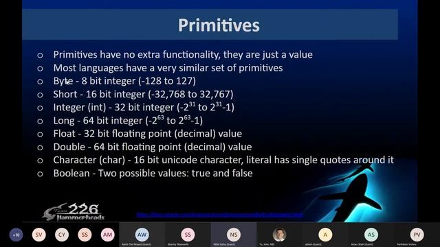 226 Programming Boot Camp Day 1 - 8/7/21 смотреть онлайн