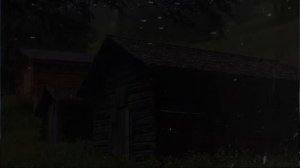 Звуки дождя и грома для сна - 99% мгновенно засыпают с Шум Дождя  и грома по Крыше в туманном лесу