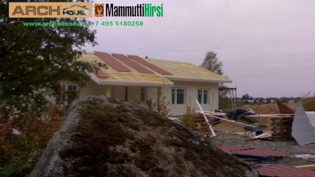 Финский деревянный дом Сборка смотреть онлайн