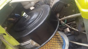 Воздушный фильтр сухого типа на минитрактор DW150R