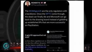 Playstation Fanboys Having MELTDOWNS Over EU APPROVING the ABK Deal