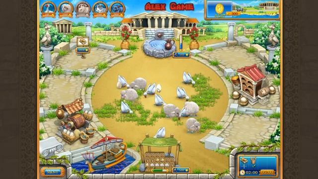 Farm Frenzy Ancient Rome Chapter 5-1 only GOLD Веселая ферма Древний Рим Глава 5-1 Золото смотреть онлайн