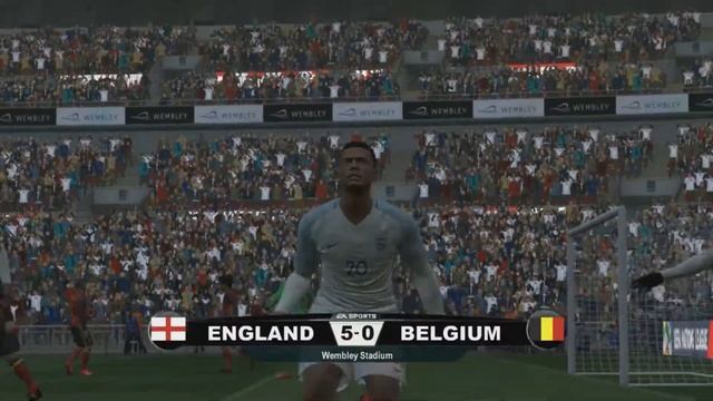 Празднование голов игроков сборной Англии в PES 2017 смотреть онлайн