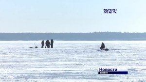 Акцию «Безопасный лед» проводят сотрудники МЧС Бердска