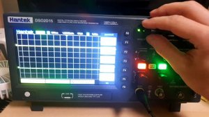 Hantek dso2d15 НЕИСПРАВИМЫЙ БАГ ЯРКОСТИ ЭКРАНА И ВОЛНЫ
