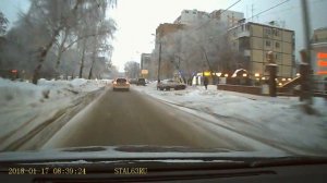 Зеркало заднего вида с видеорегистратором INTEGO VX-415MR - дневная съёмка, основная камера