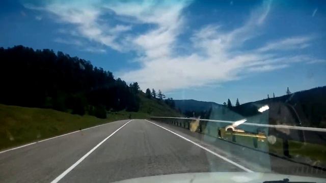 Дорога Барнаул чындык спускаемся с семинского перевала
