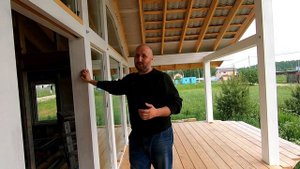 Одноэтажный дом в стиле Фахверк. По простой, но классной технологии.