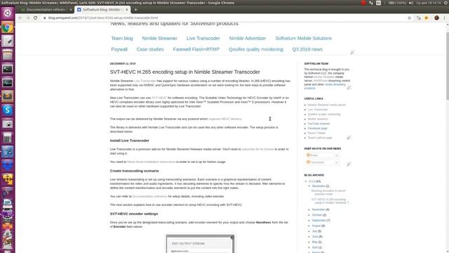 SVT-HEVC software H.265 encoding and out-of-process transcoding