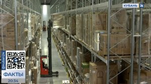 Логистический центр Ozon площадью более 100 тыс. кв. метров открыли в Адыгее