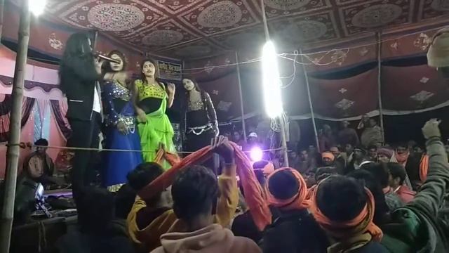 satendra Rampur Turki fulli me Sonam k program dans git смотреть онлайн