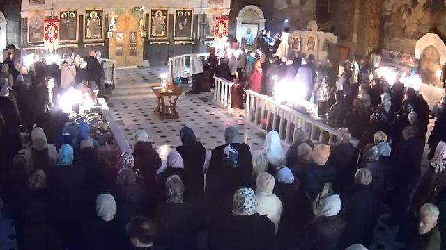 Вселенская родительская  суббота: вечернее богослужение