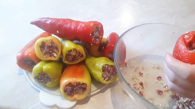 Фаршированный перец/Казакша рецепт/Голубцы рецепт.