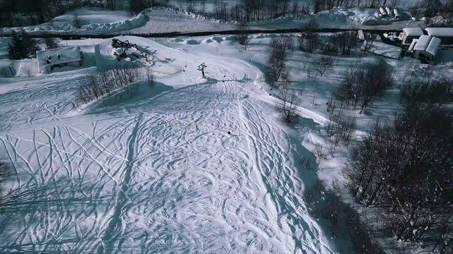 DRONE FLIGHT LIMONE PIEMONTE ITALIA 4K INCREDIBLE FOOTAGE SKI SNOW DJI MAVIC