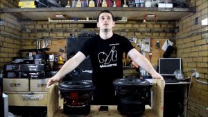 Ural Decibel vs. Alphard Deaf Bonce 312. Большой тест сабвуферов часть 4