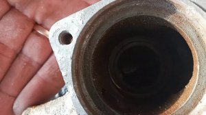 течёт помпа - устраняет течь Volkswagen transporter t3 t25 typ2