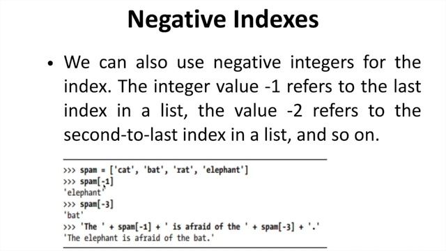 LIST DATA TYPE IN PYTHON|VTU|105/205B