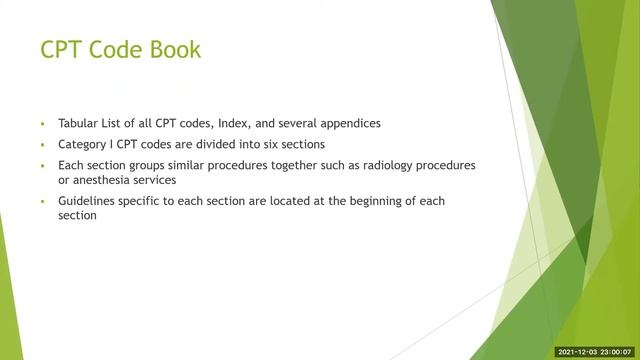 How to use the CPT codebook - MEDICAL CODING