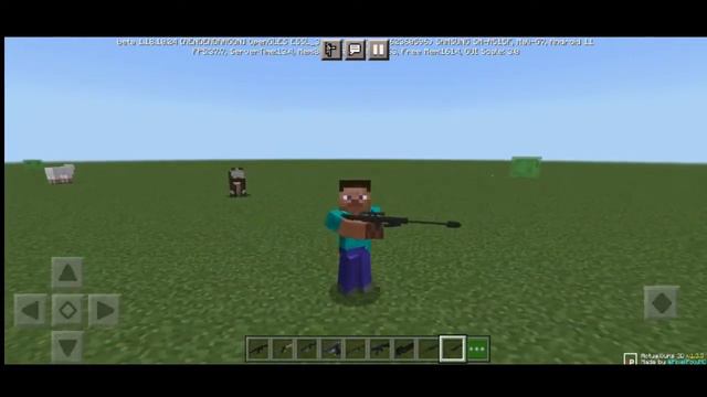 HOW TO DOWNLOAD BETTER GUNS (BETTER ANIMATIONS) IN MINECRAFT PE | NO CLICKBAIT!!! | 100% WORKING смотреть онлайн