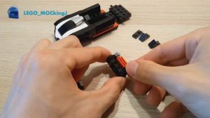 LEGO Chevrolet Camaro instructions (MOC #1)