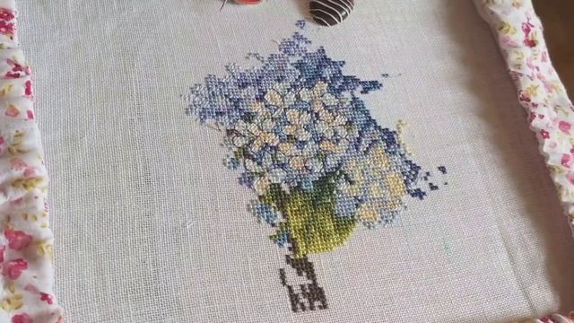 24 часа вышивки/Гортензии и ракушки Дименшнс смотреть онлайн