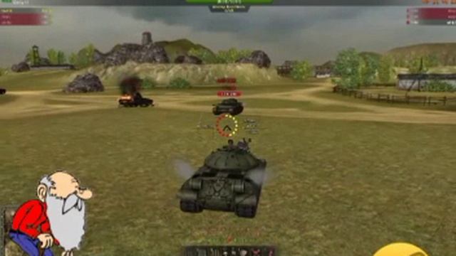 Дедушка еще может. ИС-3 Тащит бой. Wild Tanks