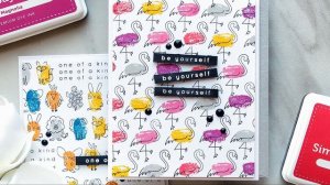 👍 5 Ways to Stamp Backgrounds (not using Background Stamps) for Handmade Cards