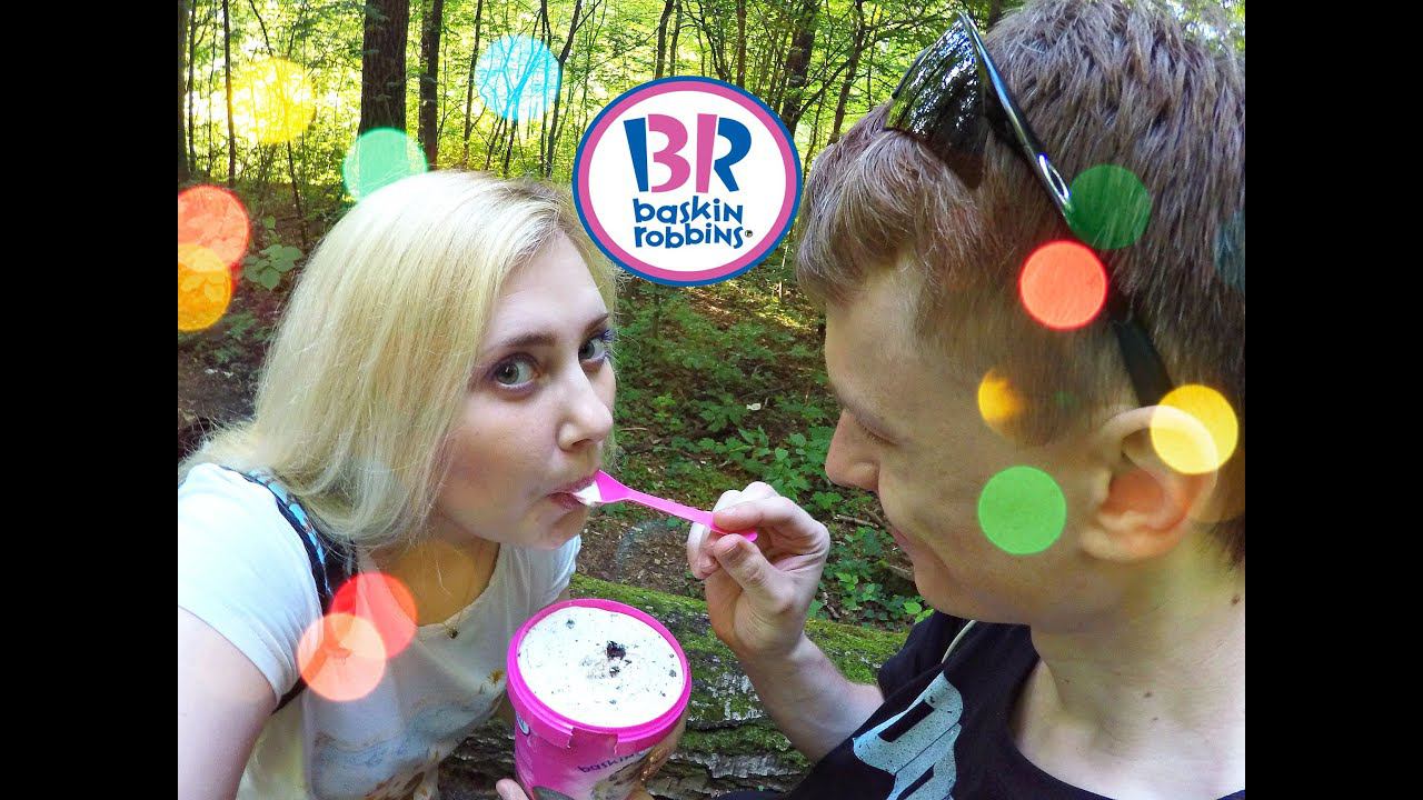 VLOG: едим в BASKIN ROBBINS // Вкус ДУХОВ в мороженом ??? //Обзор на "Сливки с печеньем" и "Манго "
