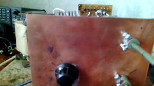 КВ усилитель мощности на лампе ГМИ-11. HF amplifier GMI-11