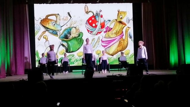 Спектакль "Федорино горе" в СДК п. Реконструктор (фрагменты) 04.02.2024 смотреть онлайн