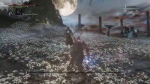 Bloodborne финальный босс Герман, первый охотник и секретный босс Присутствие луны