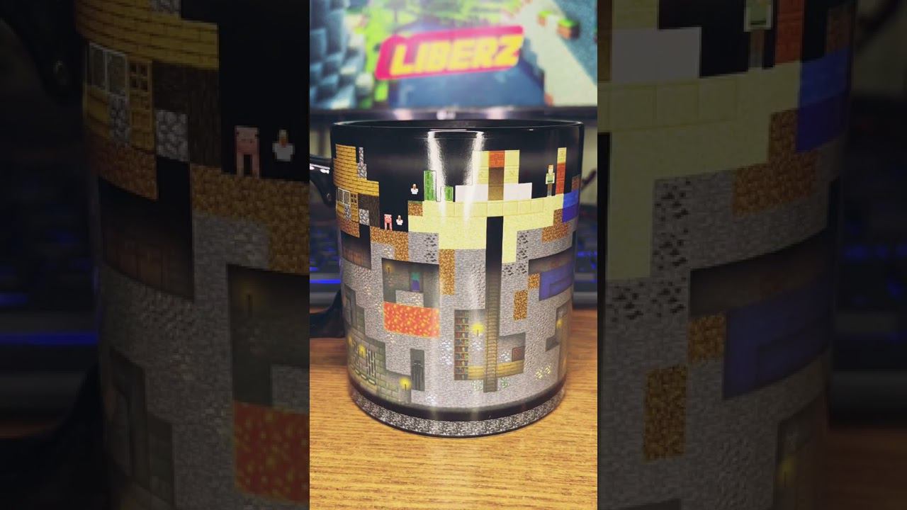 Кружка майнкрафт! Minecraft mug! Magic смотреть онлайн