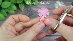 DIY FLOWERS ЦВЕТОК ИЗ ФАТИНА просто, быстро и прочно