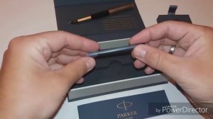 Unboxing Parker Royal Sonnet Black Silver Chiselled GT