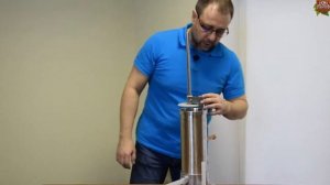 Вертикальный колбасный шприц на 3 кг фарша