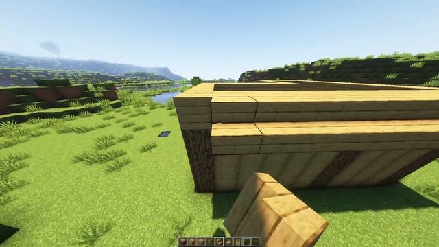 КАК ПОСТРОИТЬ СТАРТОВЫЙ ДОМ [Майнкрафт туториал] смотреть онлайн