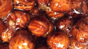 Вкуснейший рецепт орехов в карамели/начинка для торта/recipe of caramelized hazelnuts/cake filling