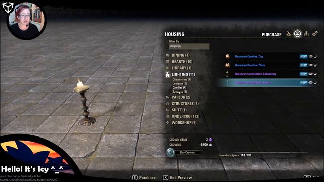 ESO Morrowind | Housing - All the Dwarven Furnishings! | Icy Talks 20170524 смотреть онлайн