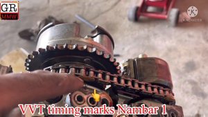 2GR-FE V6 3.5L Engine Timing Marks Setting of Toyota || 2gr-fe timing chain tensioner replacement