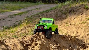 Заряженный RC УАЗ traxxas trx-4 sport!Подготовленный traxxas trx-4 sport для RC соревнований!