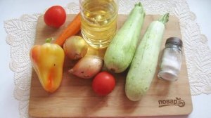 Кабачковая икра в рукаве в духовке