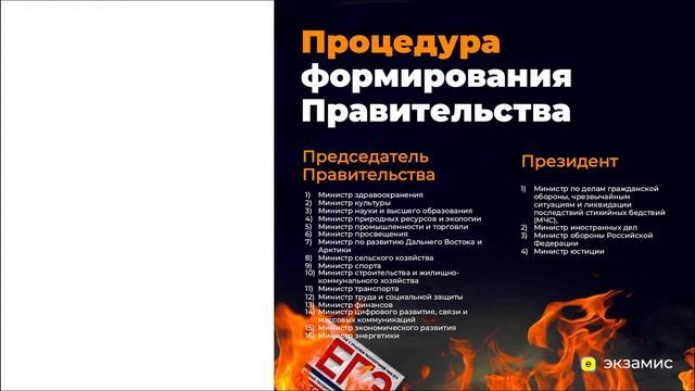 Полномочия органов государственной власти, задание 14 | ВЕБИНАР-ШОУ смотреть онлайн
