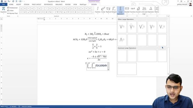 Equations in MS Word - 1 | Introduction to Equation Editor смотреть онлайн