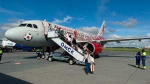 Airbus A319-100 | Россия в ливрее "Спортолет" | С.Петербург-Омск